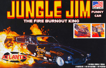 Jungle Jim Vega Funny Car Model kit