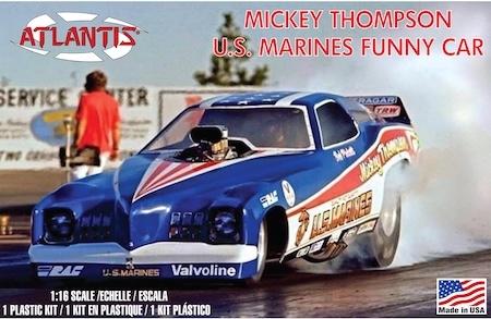 atlantis marines Funny Car Model kit