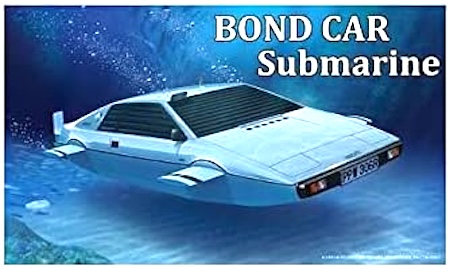Fujimi Lotus - The Spy Who Loved Me - 007 Submarine Model Kit