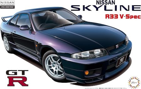 Fujimi R33 Skyline GT-R V-Spec model