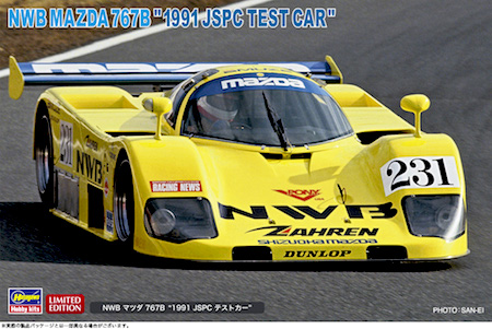 
Hasegawa  NWB Mazda 767B.  JSPC 