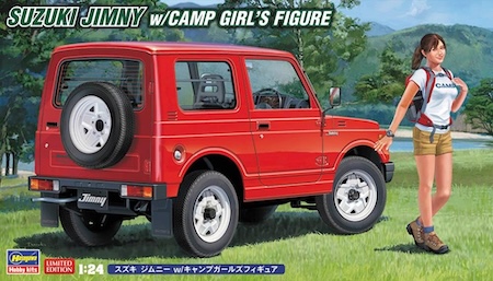Hasegawa Scale Suzuki Jimmy  Model Kit