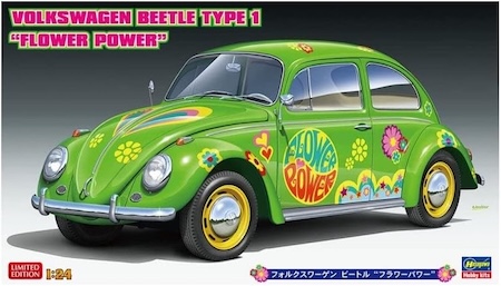 Hasegawa Volkswagen Beetle Type 1 'Flower Power
