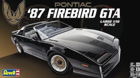 1/16 87 Pontiac Firebird GTA Plastic Model 14535 