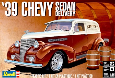 1/24 39 Chevy Sedan Delivery Low Rider Plastic Model 14529  revell