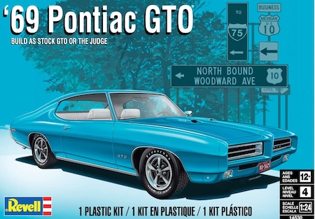 revell pontiac gto model