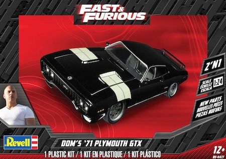 Revell plymouth gtx Scale