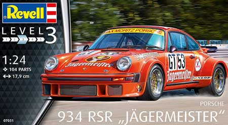 Revell Porsche 934 RSR Jagermeister 