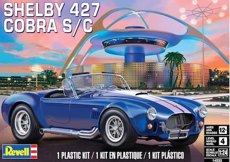REVELL Shelby cobra Plastic Model