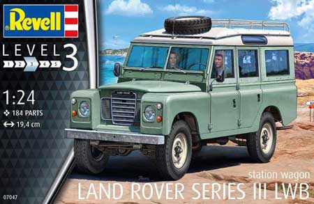 revell landrover model car