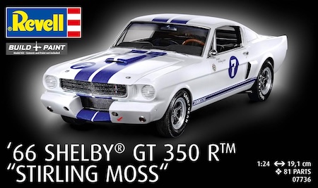REVELL Shelby GT 350R Plastic Model