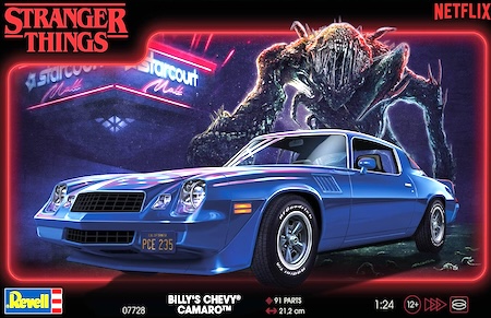 Revell Chevy Camaro  Stranger Things 