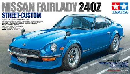 Tamiya Nissan Fairlady 240Z Street Custom Kit