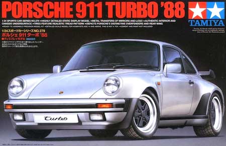 revell 911 turbo 1988   porsche model car