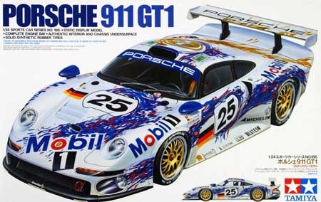 tamiya 911 gt1 mobil porsche model car