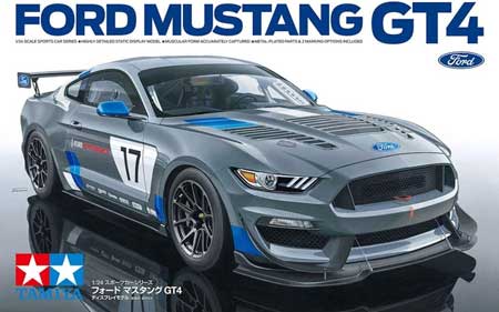 tamiya ford gt4 mustang model kit new