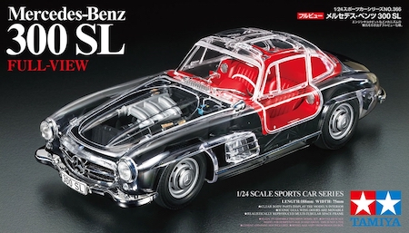 tamiya mercedes 300sl  model car