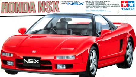 Tamiya USA TAM24100 1:24 Honda NSX Scale Model Kit
