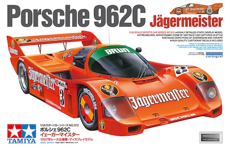 TAMIYA  Porsche 962C J&auml;germeister Model