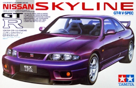 tamiya skyline gtr model