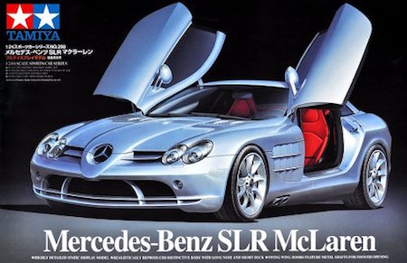 tamiya mercedes slr mclaren model car