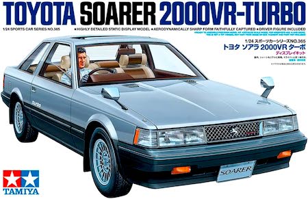 
               Tamiya 24367 1/24 Toyota Soarer 2000VR-Turbo Model Kit